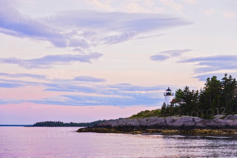 Lighthouse at sunset