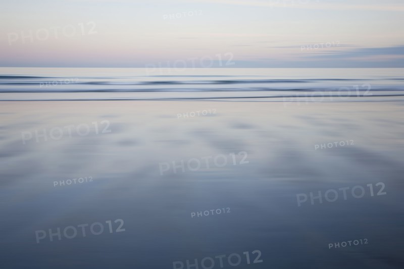 Scenic seascape at dusk