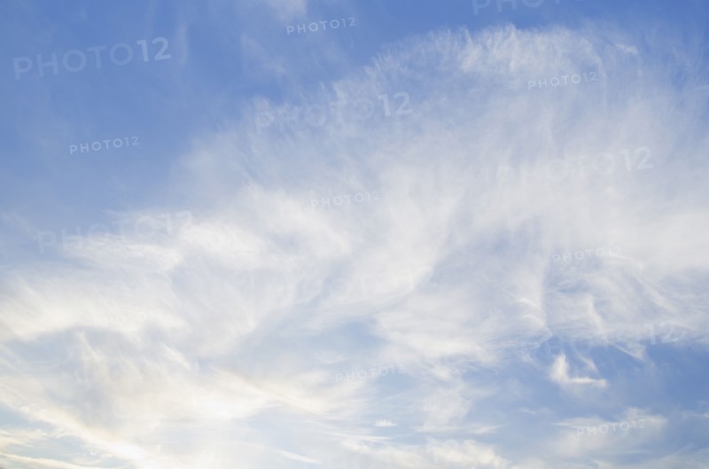 Clouds on blue sky