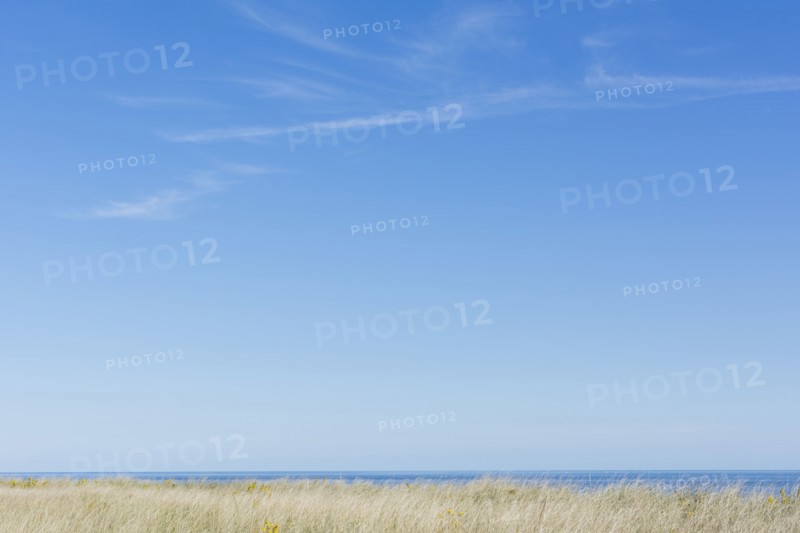 Horizon over sea and clear sky
