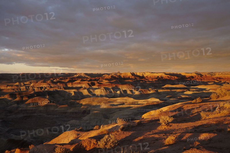 Little Painted Desert at sunset