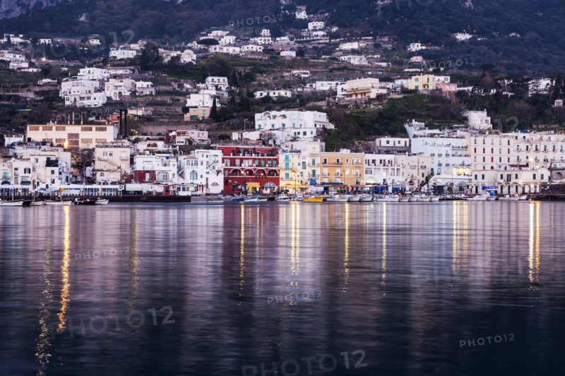 Marina Grande at dusk