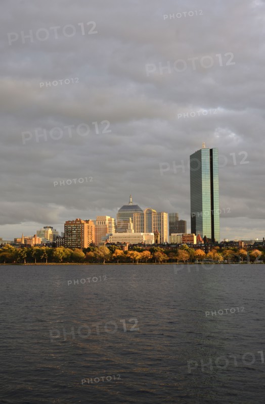 View of buildings along Charles River