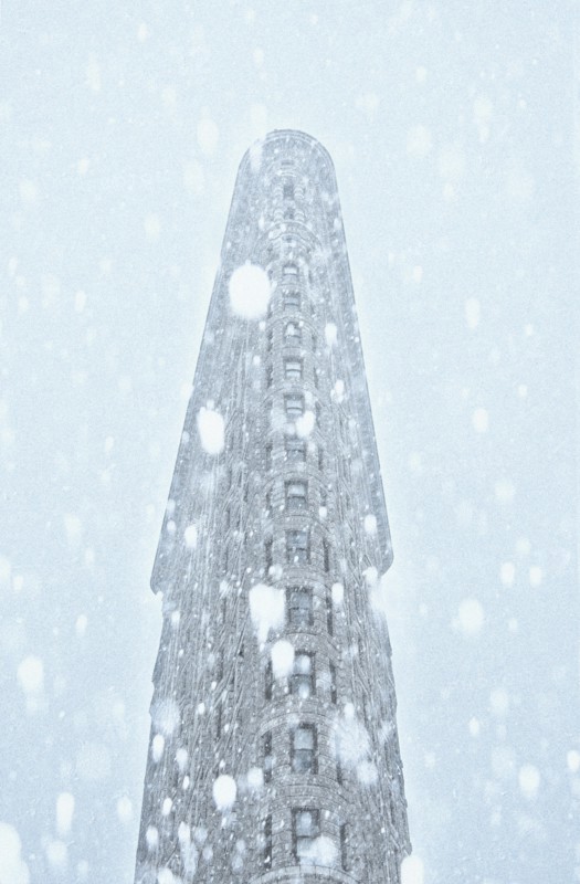 Low-angle view of Flatiron Building. New York City, New York, USA.