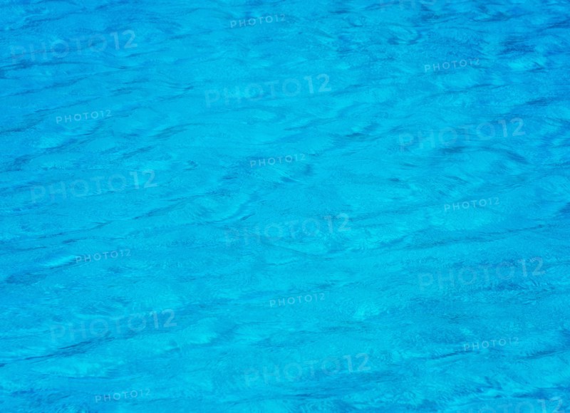 Rippled water in swimming pool