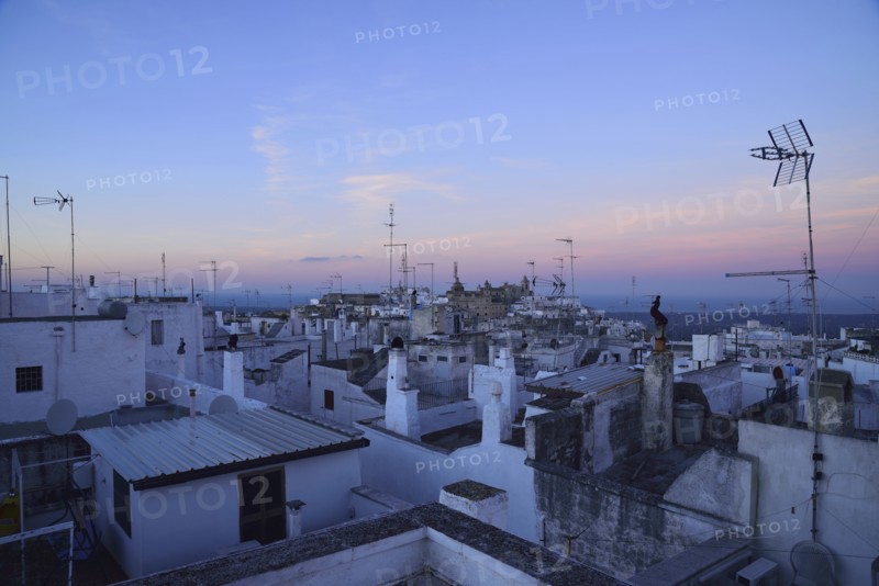 Townscape at dusk