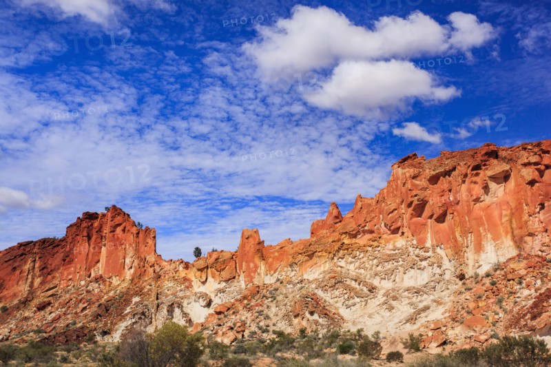 Scenic mountain landscape