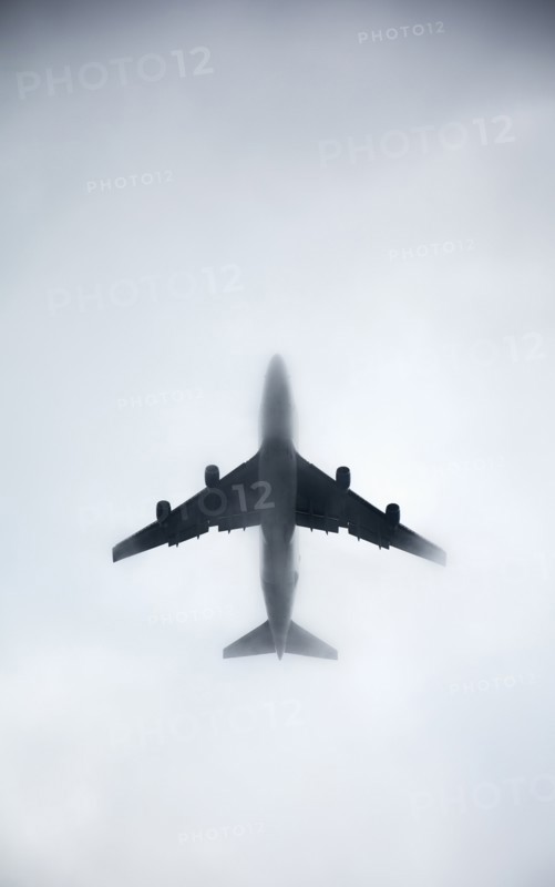 Boeing 747 in flight