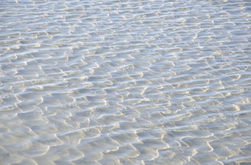 Sunlight reflecting on tidal pool