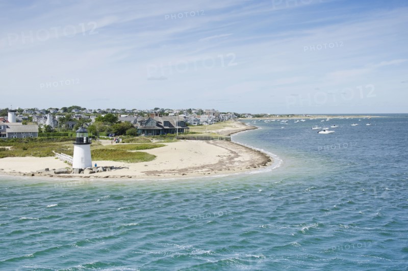 Seascape with Brant Point Light