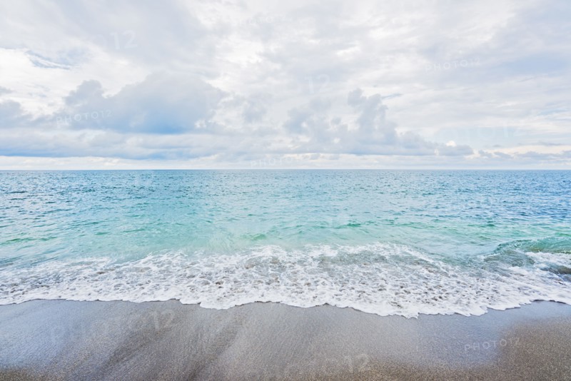 Cloudy sky over sea