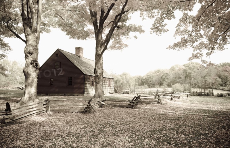 New Jersey, Morristown, Wooden house