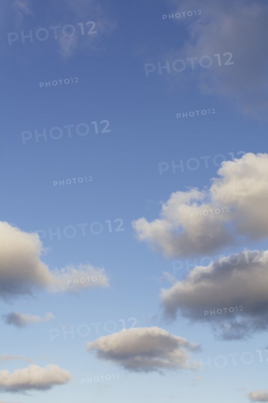 Clouds in blue sky