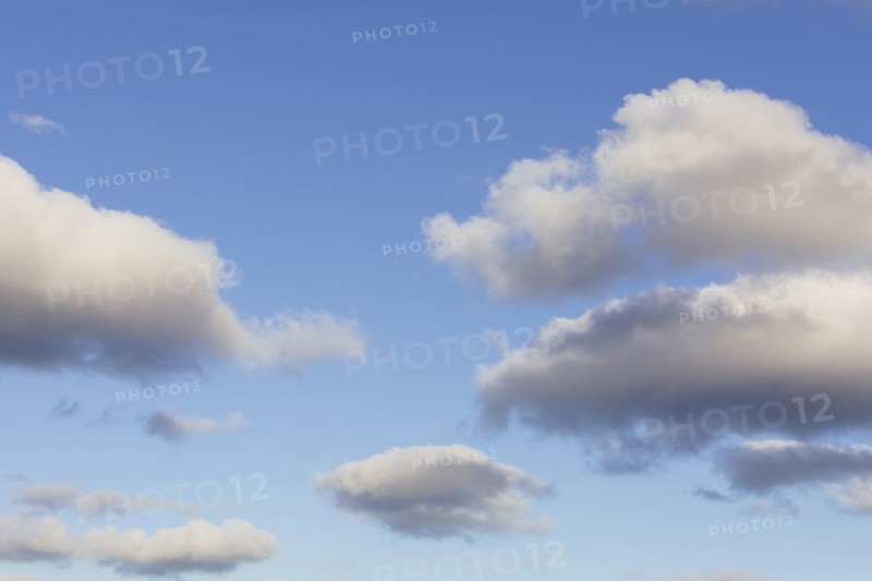 Clouds in blue sky