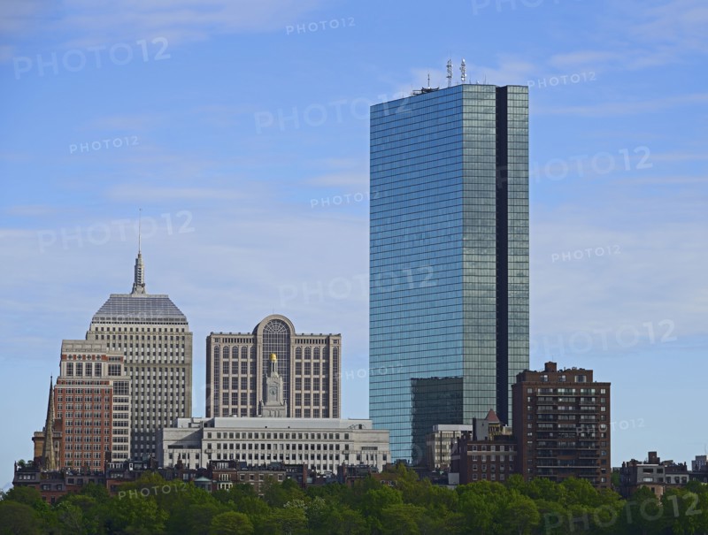 Massachusetts, Boston, Skyscrapers at Copley Square