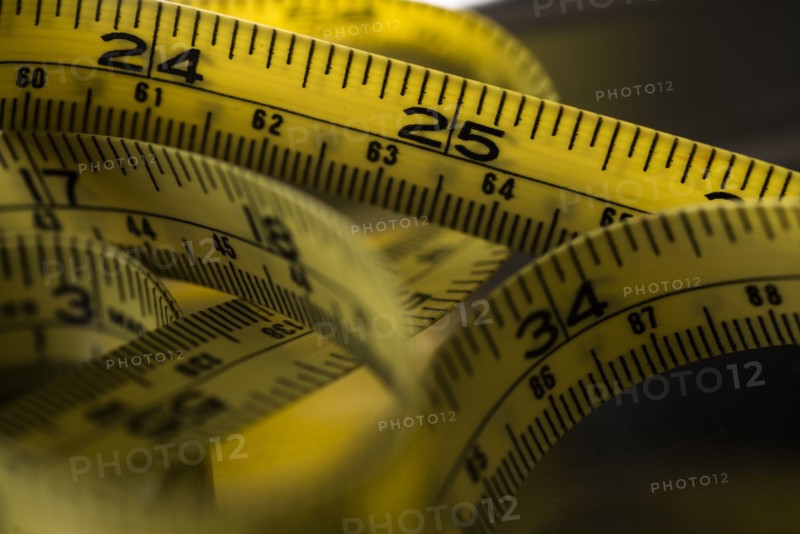 Close-up of tape measure.