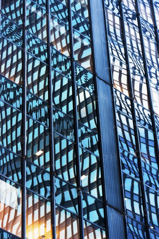 USA, New York state, New York City, Facade of skyscraper