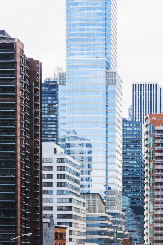 USA, New York State, New York City, Cityscape with skyscrapers