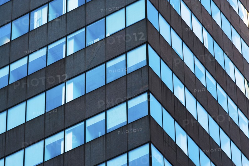 USA, New York State, New York City, Facade of skyscraper