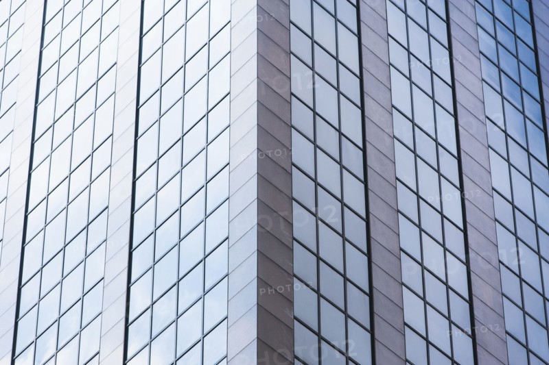 USA, New York State, New York City, Facade of skyscraper