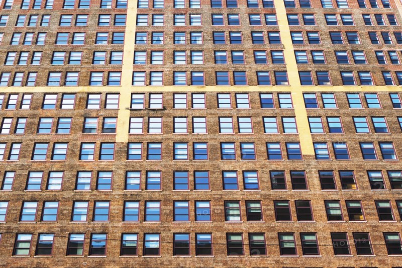 USA, New York State, New York City, Facade of skyscraper