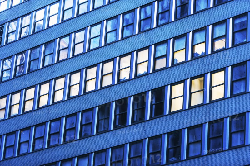 USA, New York, New York City, Facade of apartment
