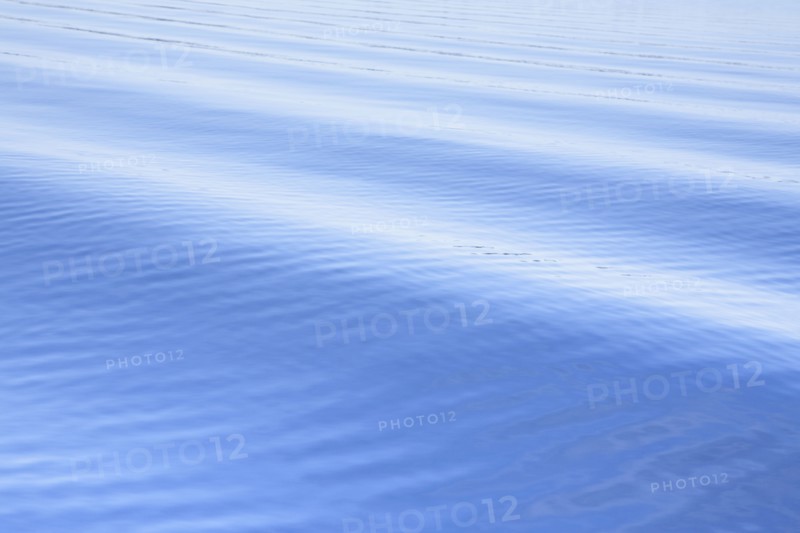 Rippled surface of lake