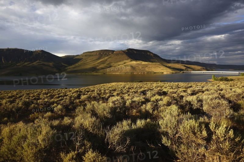 USA, Colorado, Gunnison, Curecanti National Recreation Area and Blue Mesa Reservoir