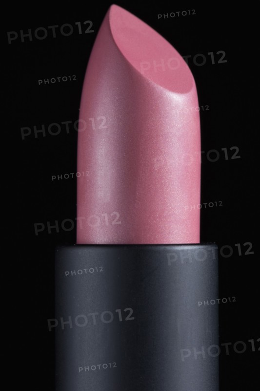 Lipstick against black background