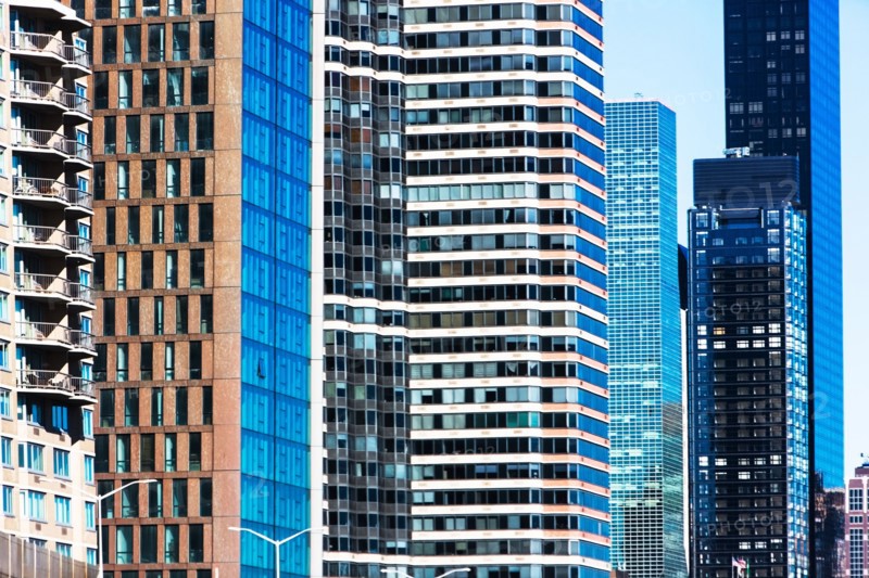USA, New York, Office skyscrapers
