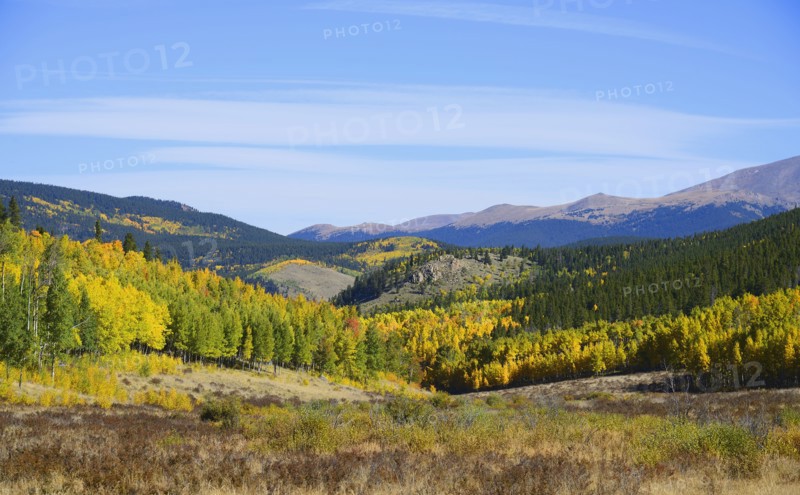 USA, Colorado, Scenic view of Kenosha Pass