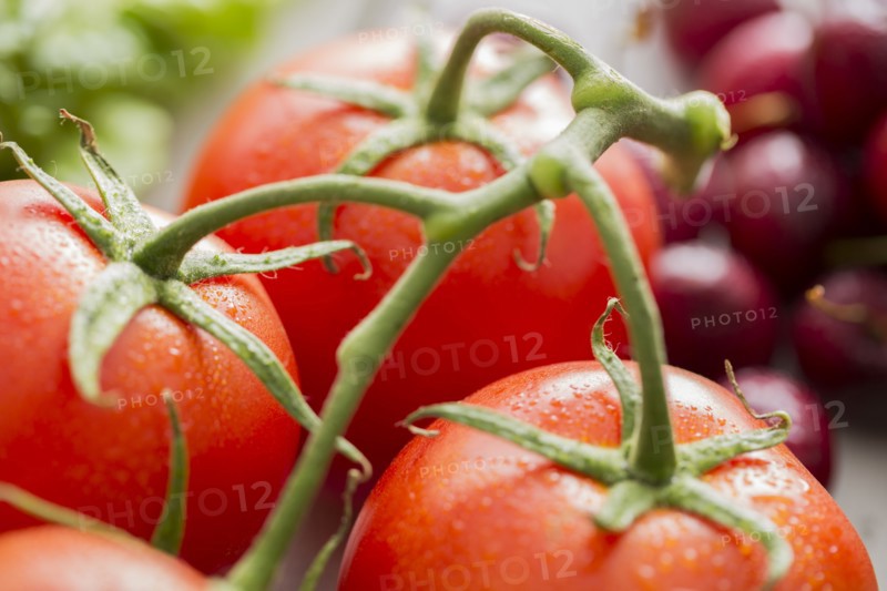 Close-up of red tomatoes