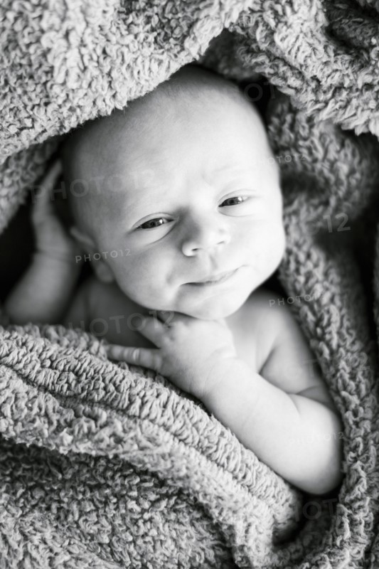 Portrait of one day Baby boy (0-1 months)