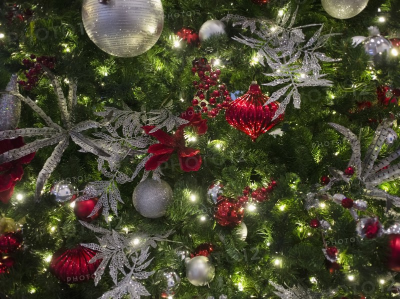 Colorful Christmas tree