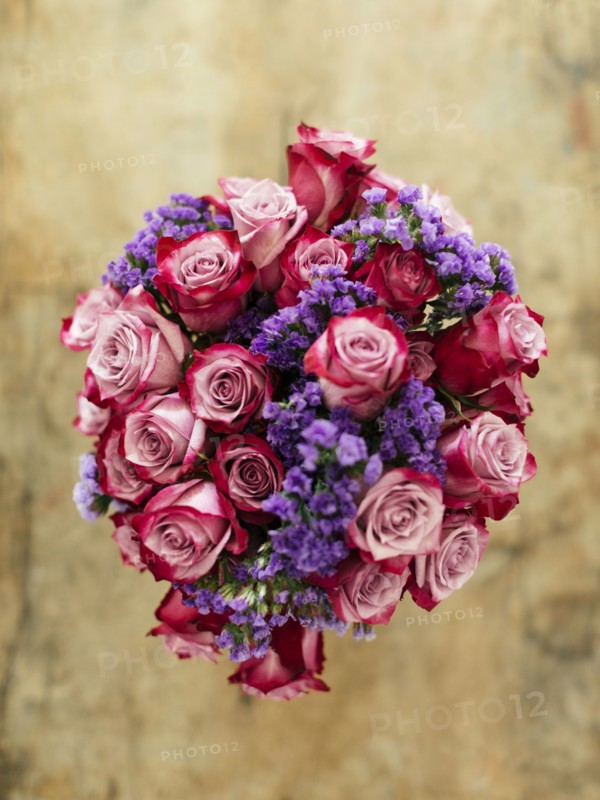 Bouquet with red roses