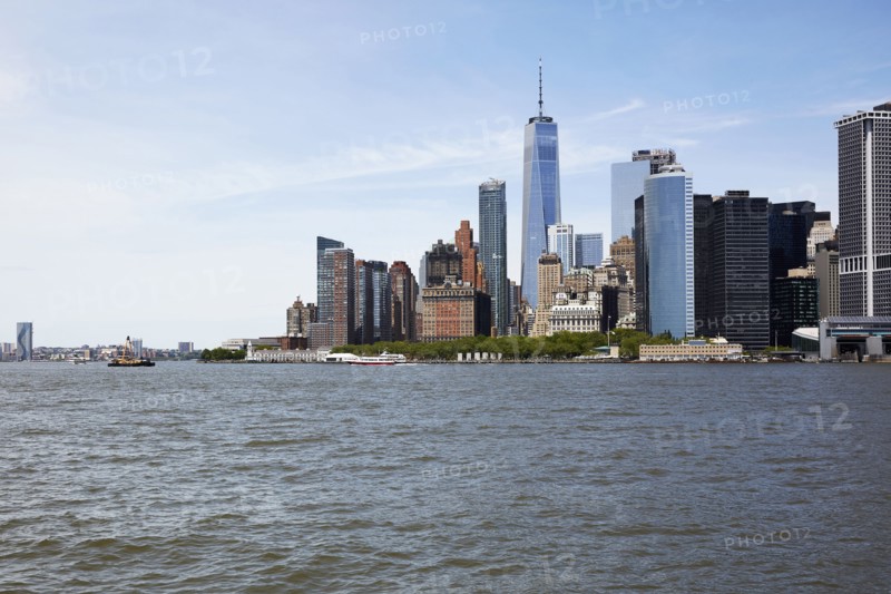 USA, New York State, New York City, Manhattan skyline