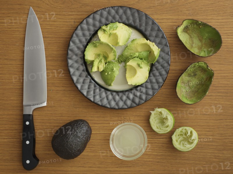 Studio shot of avocado for guacamole