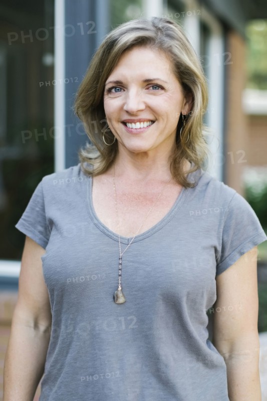 Portrait of smiling woman