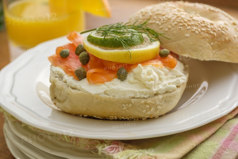 Nova Scotia salmon also called Nova lox