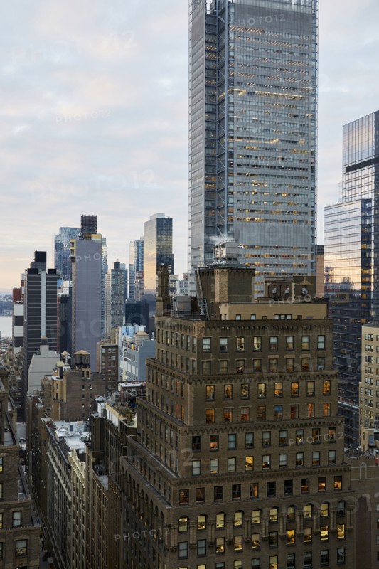 USA, New York, New York City, Skyscrapers and office buildings