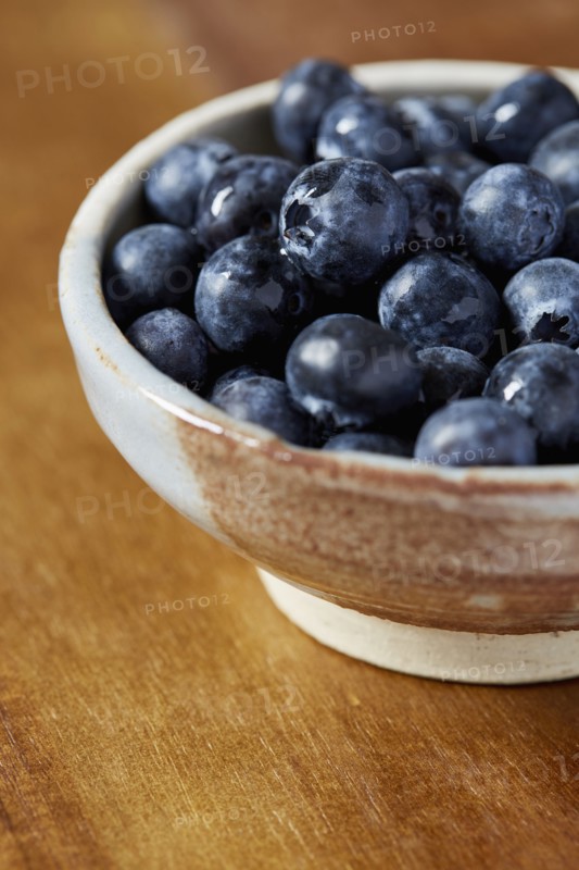 Bowl of blueberries