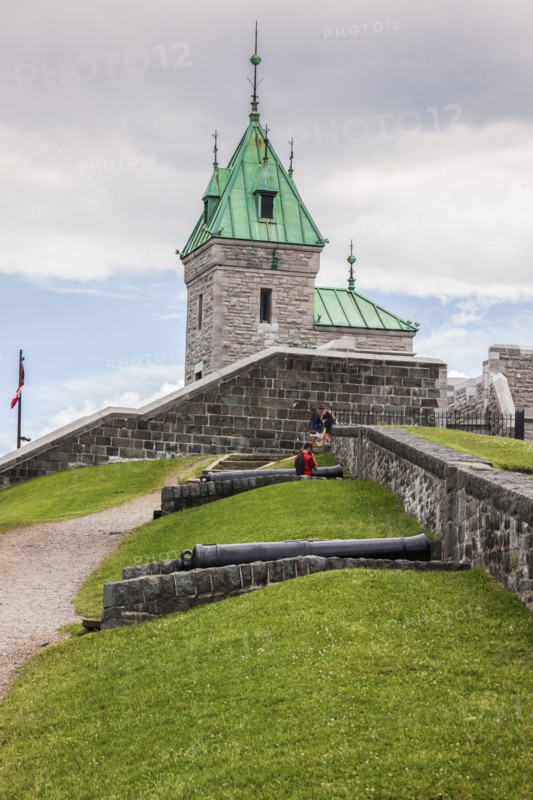 Canada, Quebec, Quebec City, Citadel on hill