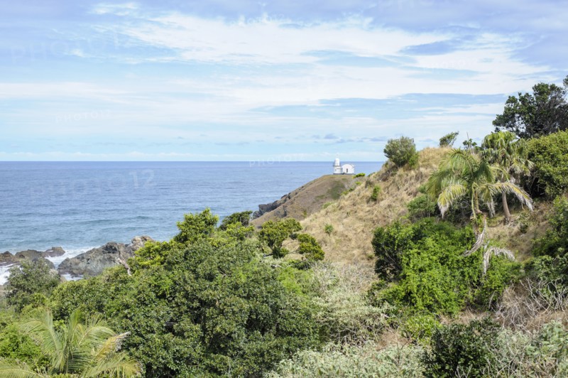 Australia, New South Wales, Landscape of cliff and sea