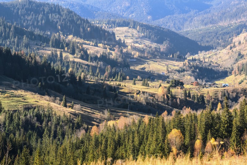 Ukraine, Ivano-Frankivsk region, Verkhovyna district, Carpathians, Dzembronya village