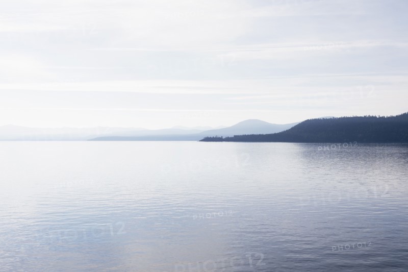USA, California, Sky over Lake Tahoe