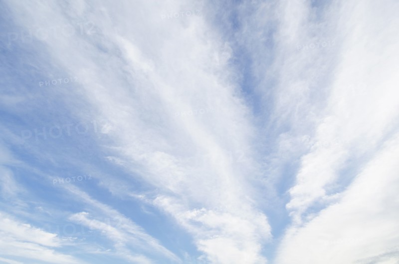 Clouds in blue sky