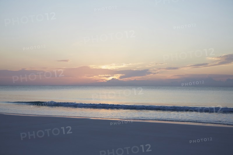 Beach at sunset
