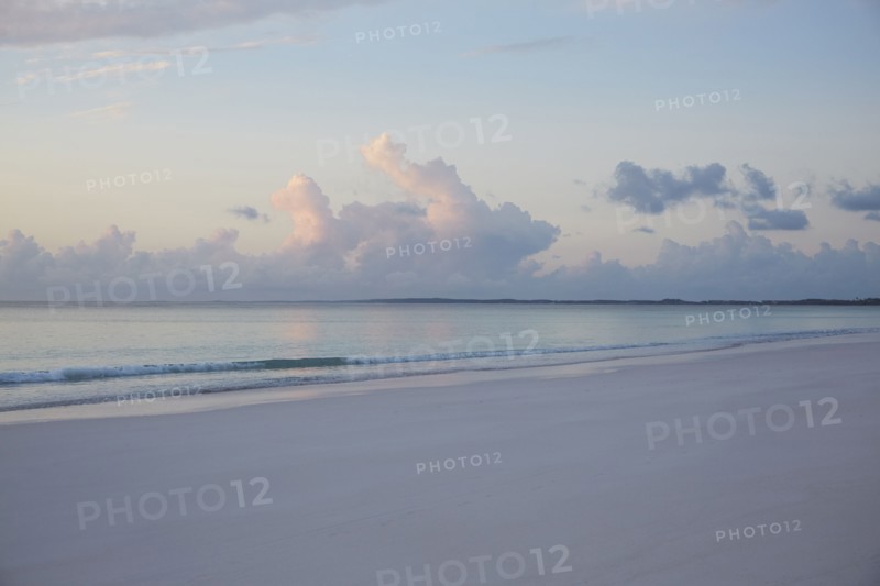Beach with clouds