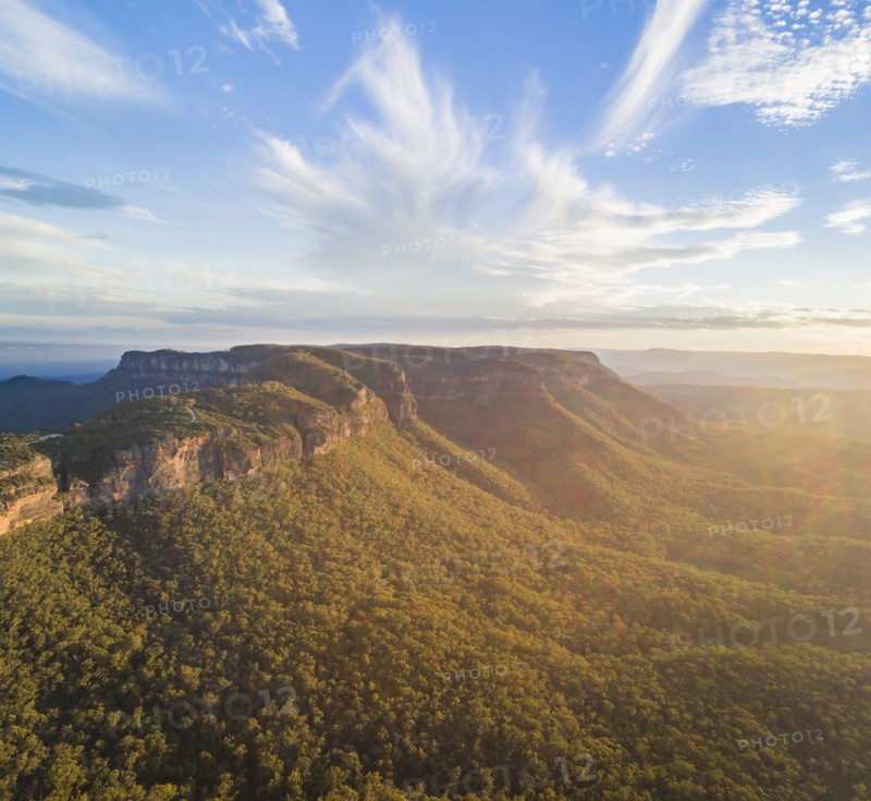 Jamison Valley in Blue Mountains National Park
