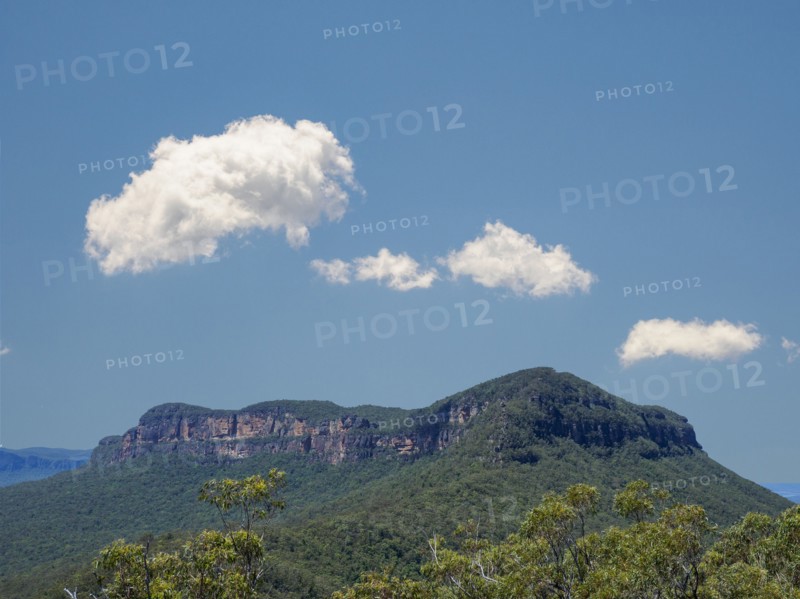 Clouds above Blue Mountains National Park